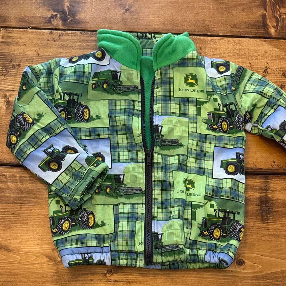 John Deere Green Kids Jacket